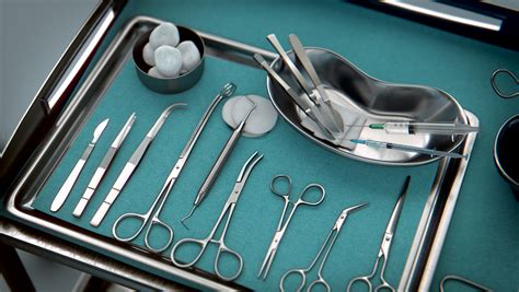 Surgical Instruments - Medical Equipment Collection 3D Model