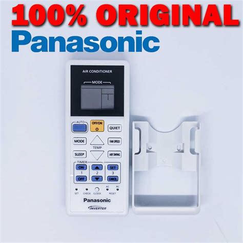 Buy Original Panasonic Inverter Air Conditioner Remote Control (White) | eRomman