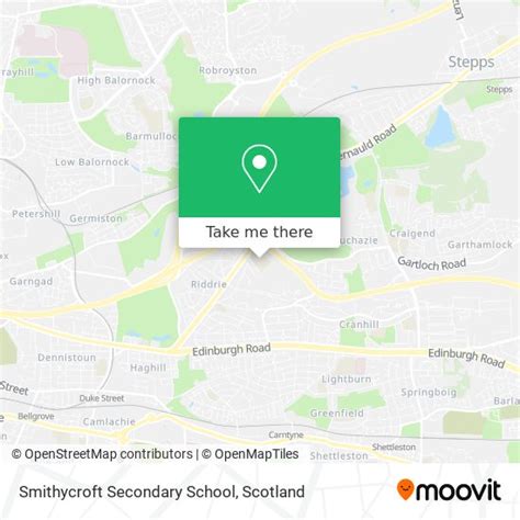 How to get to Smithycroft Secondary School in Glasgow by Bus, Train or Light rail?