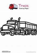Trucks Coloring Pages For Kids – Free Printables  Art & Craft sketch template