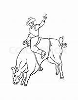 Rodeo Coloring Pages sketch template