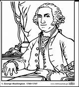 President george washington coloring Pages Download And Print For Free sketch template