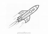 Rocket Ship Coloring Page  Free Printable Spaceship Sheet sketch template