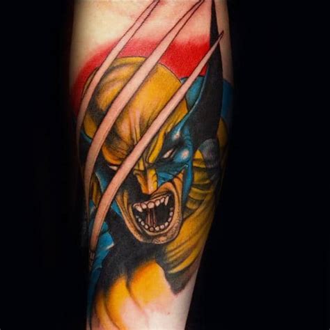 90 Wolverine Tattoo Designs For Men - X-Men Ink Ideas