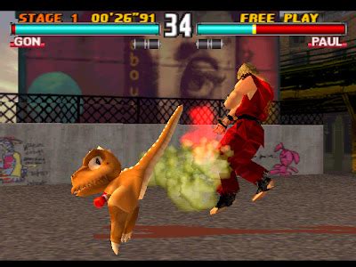 Tekken 3 characters - gainput