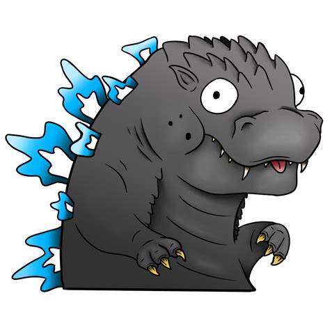 Cute Godzilla Stickers - Godzilla by XiliansFan on DeviantArt