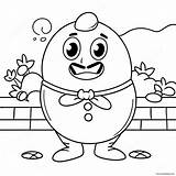Colorful Humpty Dumpty Coloring Page 54304 42960 sketch template