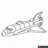 Space Shuttle Coloring Pages sketch template