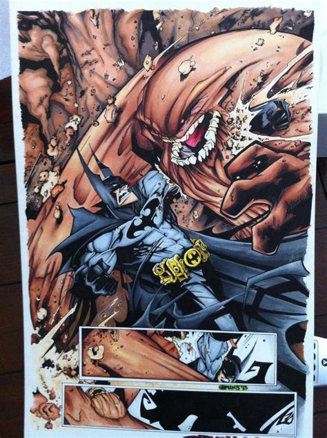 Batman vs. Clayface by mharwood18 on DeviantArt