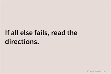 Quote: If all else fails, lower your standards. - CoolNSmart