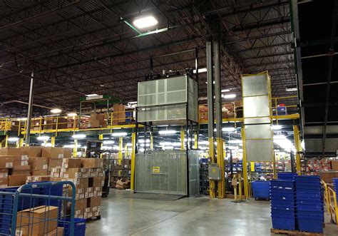 Parts Lifts, Warehouse Vertical Reciprocating Conveyors, VRC - Sync Storage Solutions