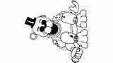 FNaF 2 Coloring Page 15 By Angeladesalvatore32 On DeviantArt sketch template