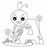 Coloring Pages Of Letters sketch template
