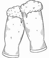Botella Bierflasche Cerveza Colorear Bierfles Birra Colorare Bottiglia  sketch template
