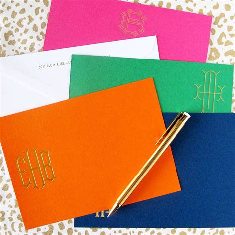 The Daily Hunt - Katie Considers | Monogrammed stationery, Stationery set, Stationery