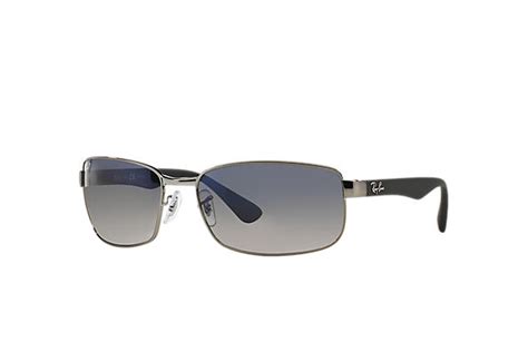 Ray-Ban RB3478 Gunmetal - Metal - Blue/Grey Polarized Lenses ...