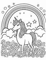 50 Rainbow Coloring Pages Cute Printable Sheets sketch template