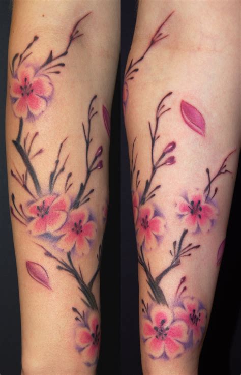 Cherry Blossom Tree by Marvin Silva : Tattoos