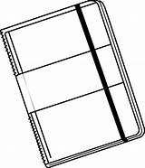 Notebook Coloring Pages sketch template