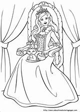 Barbie Princess Coloring Pages free For Kids sketch template