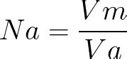 The Avogadro constant