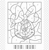 Disney Color By Number Printables sketch template
