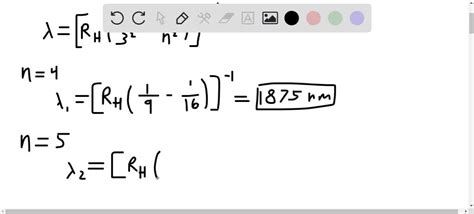 SOLVED:The wavelengths of the Paschen series for hydrogen are given by (1)/(λ)=RH((1)/(3^2)-(1 ...