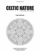Creative Haven Deluxe Edition Celtic Nature Coloring Book Adult  sketch template