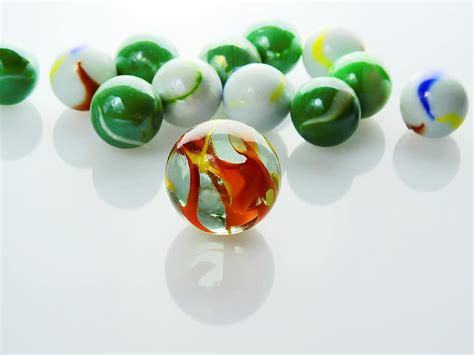 blue, glass, marbles, kids, games, play, round, colorful, balls, marble, game | Pikist