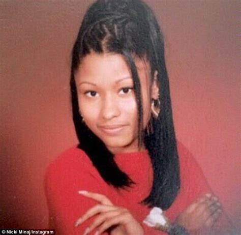 'Chase your dreams': Nicki Minaj is a bare-faced beauty as she shares throwback photo from her ...