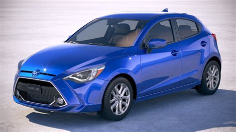 Toyota Yaris Hatchback US 2020 3D model | CGTrader