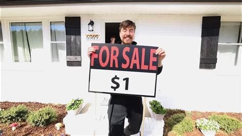 MrBeast gives away homes for only $1 each