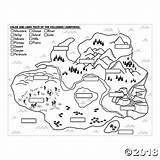 Free Printable Landforms Coloring Pages sketch template