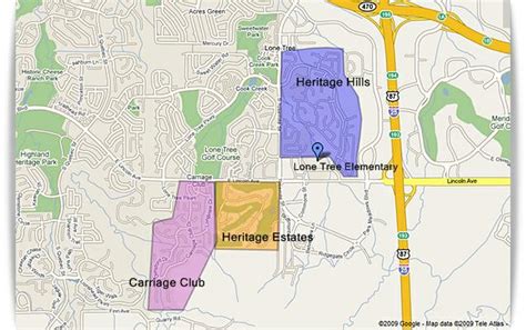 Lone Tree Colorado Map - Map With Cities