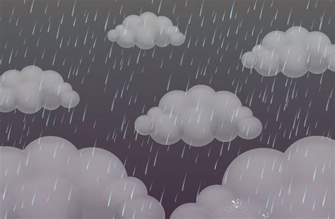 Dark Rain Clouds Clip Art