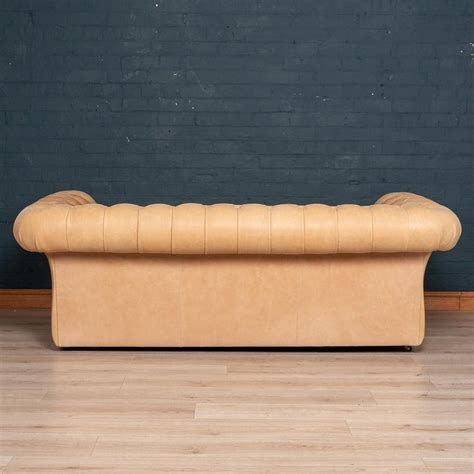 Modern 21st Century Handmade Chesterfield Sofa in White Leather For Sale at 1stDibs | modern ...