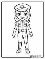 39 Police Officer Coloring Pages Free PDF Printables  Simply Love sketch template