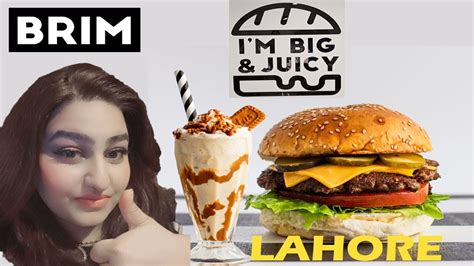 OMG! So excited to try Brim Burgers Lahore | Big & Juicy |Aminah 360° - YouTube