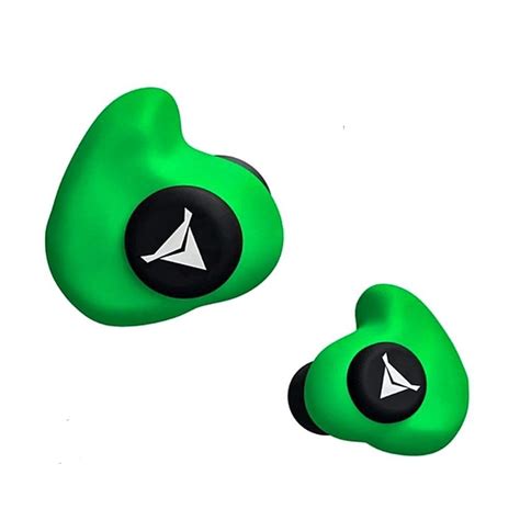 Decibullz Molded Earplugs Green | Killough Shooting Sports