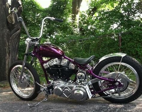 Harley Shovelhead in a VL Frame Custom Chopper Bobber Panhead Knucklehead