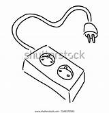Coloring Picture Terminal Socket Stock Illustration 2248370583  sketch template