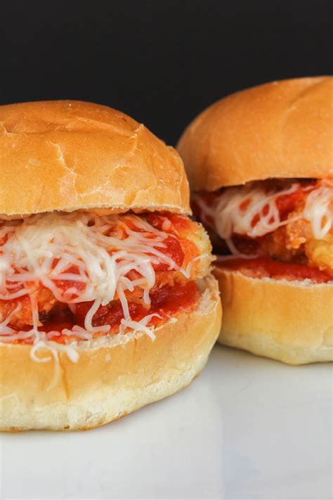 Chicken Parmesan Sliders #SundaySupper