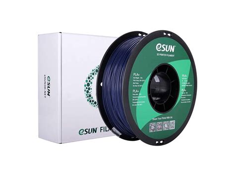 eSun 1.75mm PLA+ Dark Blue Filament - 1kg Spool - Solarbotics Ltd.