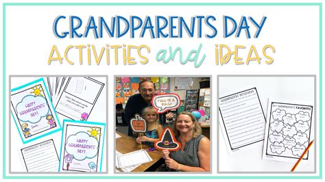 Grandparents Day Activities and Ideas for the Classroom - Life Between Summers