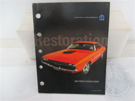 2007 Mopar Performance Restoration Parts Source Catalog – National Mo-Parts