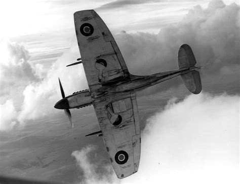 Spitfire Mark XII, the first Spitfire to be powered by the Rolls-Royce ...