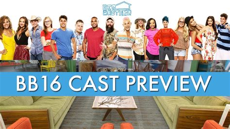 Big Brother 16 Season Preview & BB16 Cast Assessment - YouTube