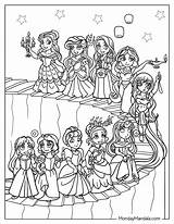 disney princess coloring Pages Printable Princess For Kids sketch template
