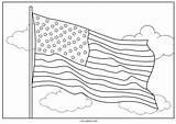 Free Printable American Flag Coloring Pages For Kids sketch template