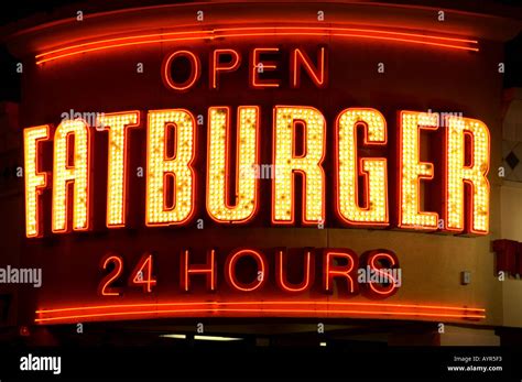 Fatburger hi-res stock photography and images - Alamy